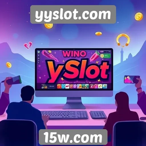 Experiência do usuário no design do site yyslot.com